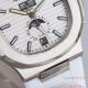 TW Factory V2 Patek Philippe Moon Nautilus Cal.324 Watch White Rubber Strap 40mm (3)_th.jpg
